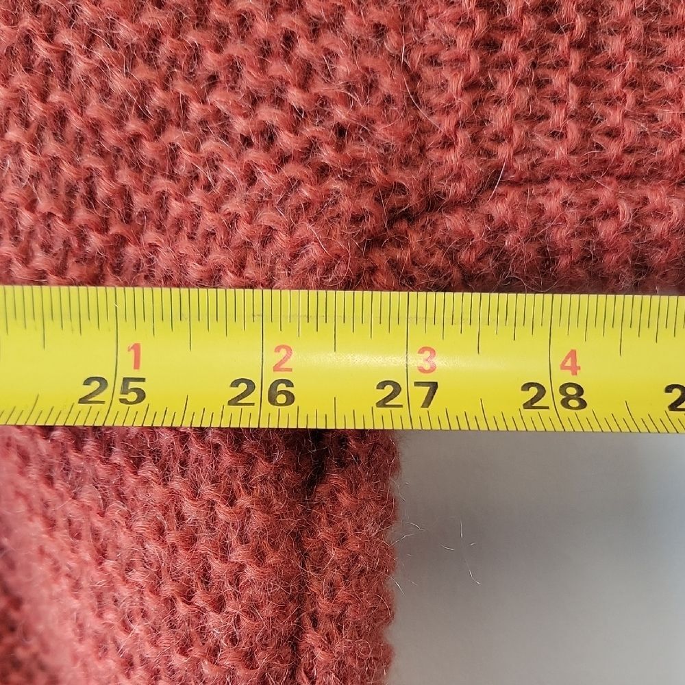 Cozy Rust Open-Front Cardigan - Picture 11 of 12